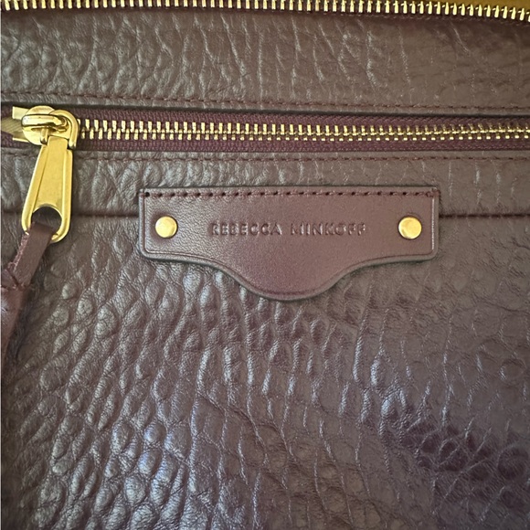 Rebecca Minkoff Crossbody Deep Purple like new condition medium size - Picture 5 of 10